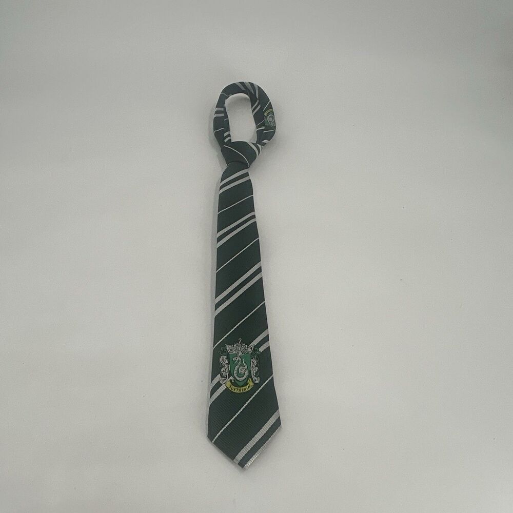 Harry Potter Slytherin Neck Tie Costume Dress Up Accessory Cos-Play Wizard Green
